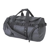 70L Waterproof Travel Duffle Gym Bag Overnight Travel Luggage Duffel Foldable - Black