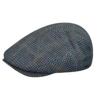 Bailey of Hollywood Mens Smit Ivy Flat Cap Fit for Autumn/Winter Season - Navy