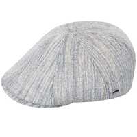 Bailey Mens Penson Ivy and Flat Cap For Autumn and Winter Season - Grey Plaid
