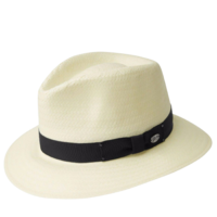 BAILEY Spencer Lite Straw Hat Summer Sun MADE IN USA Trilby Fedora 63200