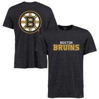 Boston Bruins Team Mens '47 MVP Club T-Shirt NHL Hockey Top - Jet Black