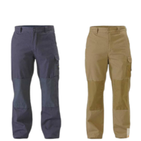 BISLEY Men's Razar Cordura Utility Pants Workwear Cotton Trousers Work BPU6110