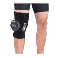 ICE 20 Large Single Knee Strap Compression Therapy Wrap Cold Pain Relief