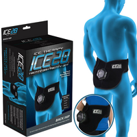 ICE 20 Back/Hip Strap Compression Therapy Wrap Cold Pain Relief