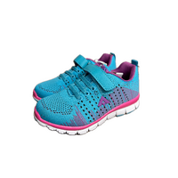 Aerosport Kids Junior Running Shoes Sneakers Runners - Blue/Pink