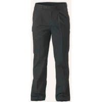 Bisley Mens Polyester Viscose Dress Trousers Pants BP6286 - Navy - 112R