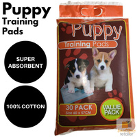 30 Pack PUPPY TRAINING PADS Toilet Dog Cat Indoor Super Absorbent 60x57cm