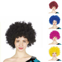 DELUXE AFRO WIG Curly Hair Costume Party Fancy Disco Circus 70s 80s Dress Up
