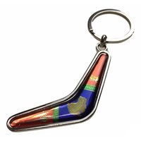 Australia Keyring Metal Souvenir Aussie Gift Boomerang Key Chain Bag Tag