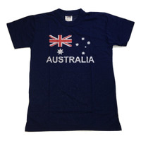 Adult AUSTRALIAN T Shirt Australia Day 100% COTTON Souvenir Tee Top Flag S-XXL