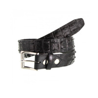 Genuine Crocodile Horn Back Leather Belt MADE IN AUSTRALIA Premium Skin Men's
