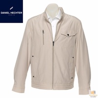 DANIEL HECHTER ERIC Coat Jacket Full Zip Lined Blazer Stand Up Collar DH580ERIC