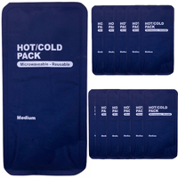 12x HOT COLD PACK First Aid Reusable Ice Heat Gel Packs Microwave Relief BULK