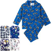 KIDS FLANNELETTE PYJAMAS PJs Boys Girls Flannel Pajamas Pyjama Winter Set PJ