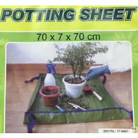 POTTING SHEET Garden Bed Patch Gardening Plants Tarpaulin 70cm x 70cm