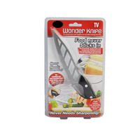 WONDER KNIFE Stainless Steel Kitchen Blade Non Stick Cut Razor Sharp Smooth