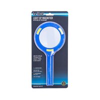 Magnifying Glass With Light COB LED Handheld Illuminated Magnifier Super Bright