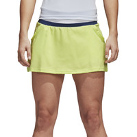 Adidas Women's Skirt Sports Training Slim Fit Tennis Club Climalite - Frozen Yellow