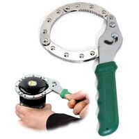 Adjustable Oil Filter Wrench Universal Handcuff Style Remover Tool Spanner Non-Slip