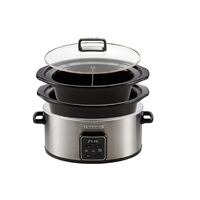 Crock-Pot Choose-a-Crock One Pot Slow Cooker 5.6L Pot & 2.4L Pot with Dividers