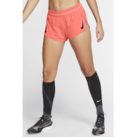 Nike Women’s AeroSwift Running Shorts Lightweight & Breathable - Bright Mango