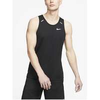 Nike Mens Core Rise 365 Soft Breathable Tank Shirt - Black