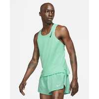 Nike Men's Aeroswift Running Singlet Tank Shirt - Green