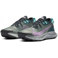 Nike Womens Pegasus Trail 2 Sneakers Runners Running Shoe - Seaweed/Beyond Pink