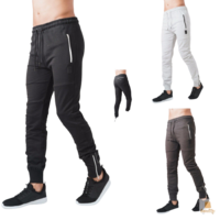 CROSSHATCH Skinny TRACK PANTS Slim Trousers Cotton Gym Trackies Dance Joggers