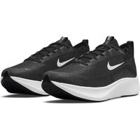 Nike Womens Zoom Fly 4 Running Shoes Sneakers - Black/White-Off Noir-Anthracite