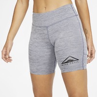 Nike Womens Fast 7' Trail Running Short Tights Gym Yoga Training - Grey