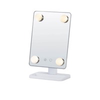 Clevinger Bel Air Rectangular Vanity Mirror with Led Lights White