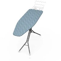 Clevinger Ironing Board Cover Heat Resistant - Blue Chevron (47CM X 135CM)