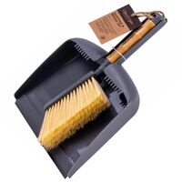 Clevinger Dustpan & Brush Set Small Broom Desktop Dust Pan Portable