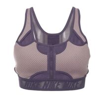 Nike Womens Swoosh UltraBreathe Medium Support Sports Bra - Purple