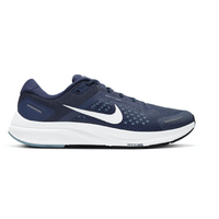 Nike Mens Air Zoom Structure 23 Running Shoe - Midnight Navy/White-Cerulean