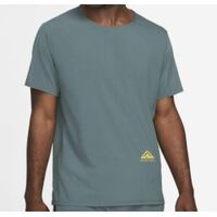 Nike Mens Dri-Fit Rise 365 Short Sleeve Trail Running Top Shirt - Hasta