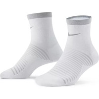 Nike Womens Spark Lightweight Ankle Socks Gym Sports - White (6-7.5)