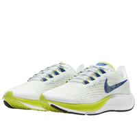Nike Womens Air Zoom Pegasus 37 Shoes Runners Sneakers - White/Blue/Cyber/Multi