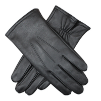Classic Black Leather Gloves