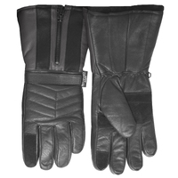 3M Thinsulate Waterproof Motorbike Leather Gloves Fur Lined Winter Motor Bike Motorcycle