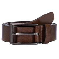 Casual Leather Belt in Brown