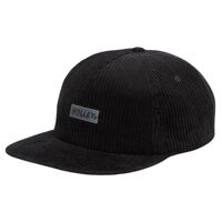 Volley Corduroy Hat Cord Cap - Black - One Size