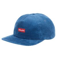 Volley Corduroy Hat Cord Cap - Blue - One Size