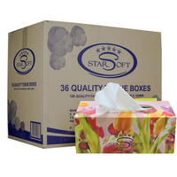 36 Boxes Facial Tissues 2-Ply Quality Extra Soft Bulk 180 Sheets 190X180mm Bulk