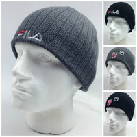 FILA BEANIE Running Gym Skiing for Winter Outdoor Sports 100% Authentic Knit Hat