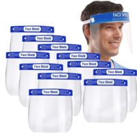 12x Safety Full Face Shield Clear Glasses Anti-Fog Eye Protector Shop Dental