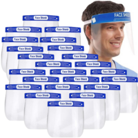 24x Safety Full Face Shield Clear Glasses Anti-Fog Eye Protector Shop Dental