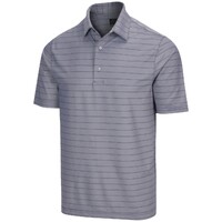 Greg Norman Mens Freedom Micro Stripe Polo Shirt Golf - Navy