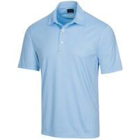 Greg Norman Mens Protek Polo Shirt Top Golf ML75 Microlux - Coastal Blue	
